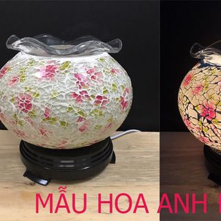 ĐÈN XÔNG TINH DẦU PHA LÊ HƠN 20 MẪU KHÁC NHAU TÙY CHỌN MÀU- GIÁ SỈ SẬP SÀN