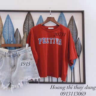 ÁO THUN CROPTOP FESTIVA