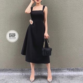 ĐẦM DỰ TIỆC DÂY ĐÍNH HOA
