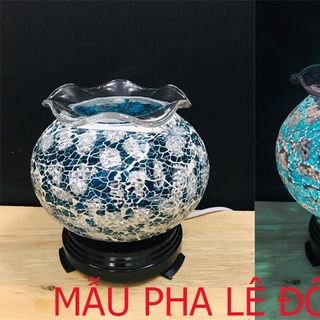 ĐÈN XÔNG TINH DẦU PHA LÊ HƠN 20 MẪU KHÁC NHAU TÙY CHỌN MÀU- GIÁ SỈ SẬP SÀN