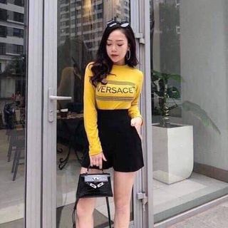 Quần short lưng cao