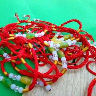 Vòng tay phong thủy dây rút mix mặt đá rất đẹp