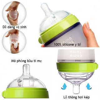 Bình Sữa Comotomo Cho Bé Loại 250ml Hồng