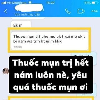 Thuốc đặc trị mụn