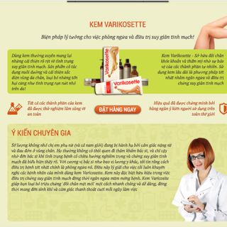 Kem Trị Giãn Tỉnh Mạch