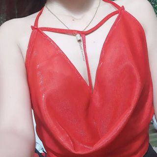 Áo voan kim sa cổ đỗ
