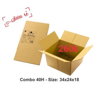 40 thùng carton 34-24-18