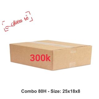 80 thùng carton 25-18-8