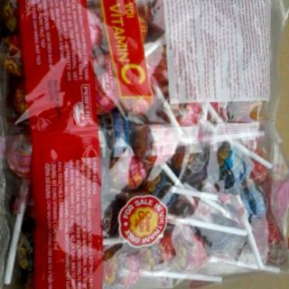 KẸO MÚT CHUPA CHUPS HƯƠNG TRÁI CÂY HỖN HỢP 50 QUE / GÓI