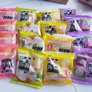 Thạch rau câu vị trái cây Orihiro Nhật Bản túi to 12 chiếc