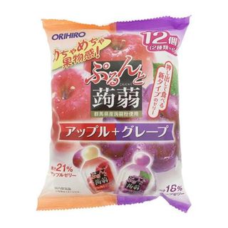 Thạch rau câu vị trái cây Orihiro Nhật Bản túi to 12 chiếc