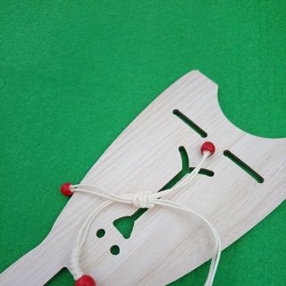 Vòng tay hạt gốm dây rút free size nhé