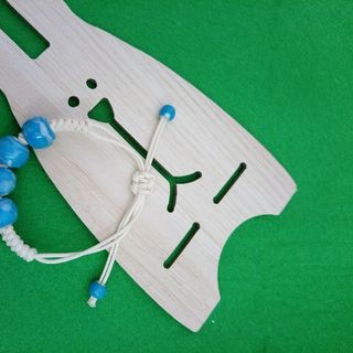 Vòng tay hạt gốm dây rút free size