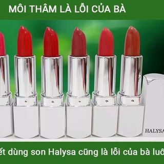 BỘ SƯU TẬP SON CỦA BẠN ĐÃ CÓ THỎI SON LÌ CHỐNG THÂM MÔI CỦA HALYSA giá sỉ