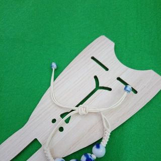 Vòng tay hạt gốm dây rút free size
