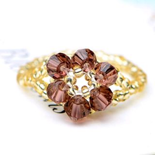 nhẫn thời trang pha lê rất đẹp