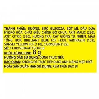 KẸO DẺO CHUPA CHUPS SOUR BELT HỘP 32 DÂY