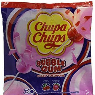 KẸO MÚT CHUPA CHUPS HƯƠNG TRÁI CÂY HỖN HỢP NHÂN SING GUM THỔI GÓI 30 VIÊN