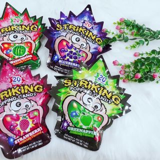 KẸO NỔ STRIKING ĐỦ VỊ