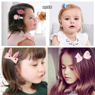 Set 18 buộc tóc trong hộp cho bé
