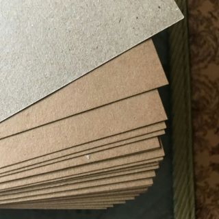 Giấy Kraft giấy xi măng A4 dày 250gsm - Nguyên liệu scrapbook lovebox