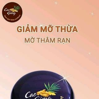 CAO GỪNG TAN MỠ CÁT TƯỜNG