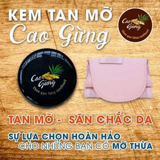CAO GỪNG TAN MỠ CÁT TƯỜNG