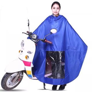 Áo Mưa Có Kính Đèn Xe