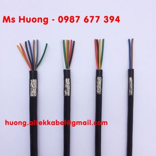Twisted pair cable - cáp rs485 2pr 22awg rs485 2 pair 24awg 1pr awg18 3p 16awg