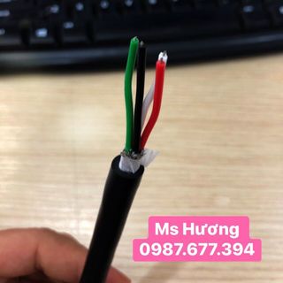 Twisted pair cable - cáp rs485 2pr 22awg rs485 2 pair 24awg 1pr awg18 3p 16awg