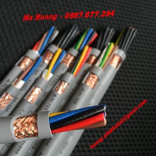 Twisted pair cable - cáp rs485 2pr 22awg rs485 2 pair 24awg 1pr awg18 3p 16awg