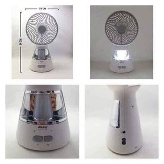 Quạt tích điện ông tây có đèn