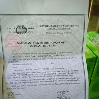 Diệp lục collagen