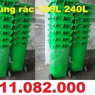 Đại lý cung cấp thùng rác 120 lít 240 lít giá rẻ tại bình thuận- thùng rác siêu rẻ-