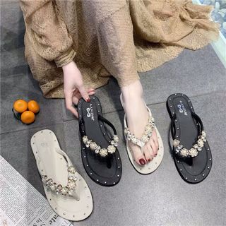 Dép kẹp nữ đính đá full hộp