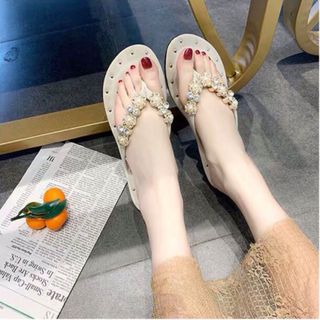 Dép kẹp nữ đính đá full hộp