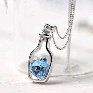 Dây chuyền lọ hoa giá sỉ 25k bao gồm dây và mặt