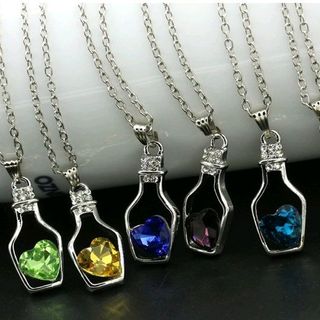 Dây chuyền lọ hoa giá sỉ 25k bao gồm dây và mặt