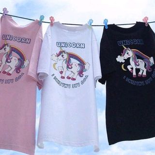 áo con ngựa kỳ lân unicorn đủ màu giá sỉ