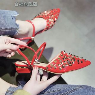 Giày sandal đinh sang chảnh