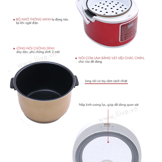 Nồi cơm điện tử cao cấp KARLIS