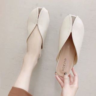 Dép sục da kiểu cute