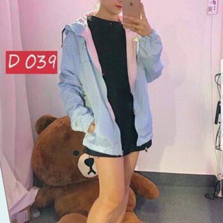 Áo khoác dù 2 mặt