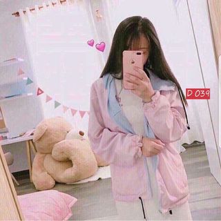 Áo khoác dù 2 mặt