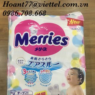 Tã quần/tã dán Merries Nội địa Nhật mẫu mới nhất 2019