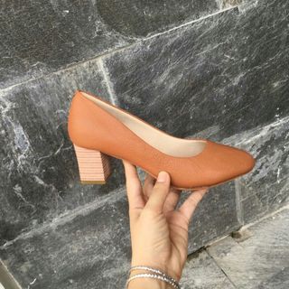 Giày công sở da bò cao cấp không đau chân - bao chất - bao keo trọn đời