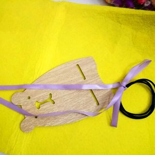 cột tóc nơ có nhiều màu phong cách mới
