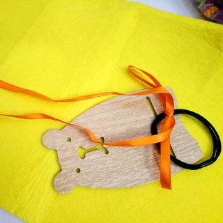 cột tóc nơ có nhiều màu phong cách mới