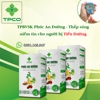 TPBVSK Phúc An Đường - Thảo Dược Tiểu Đường - 1 Liệu trình 3 Hộp