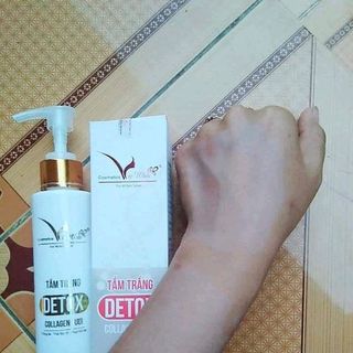 Tắm trắng detox trắng sau 1 lần sử dụng vip white